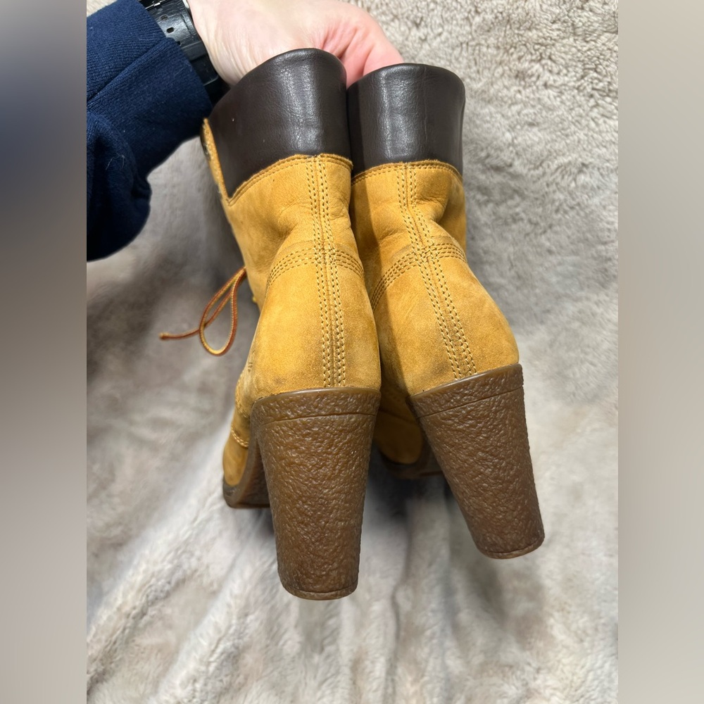 Timberland Heels Boots Size 7 - Picture 7 of 7